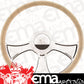 Billet Specialties BS34765 16.5" Billet "Chicayne" Steering Wheel Half Wrap Horn Button And Adapter Sold Separately