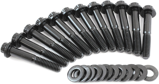 Aeroflow AF37-1210 Small Block Ford Intake Bolts 289 302 351 Windsor 12 Point 12 Pack Aeroflow - Af37-1210