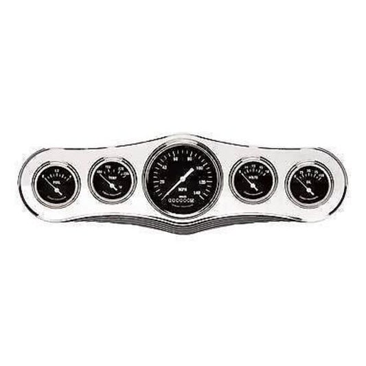 Billet Specialties BS36525 Billet Aluminium Dash Insert 5 Gauge 3-3/8" & 2-1/16"