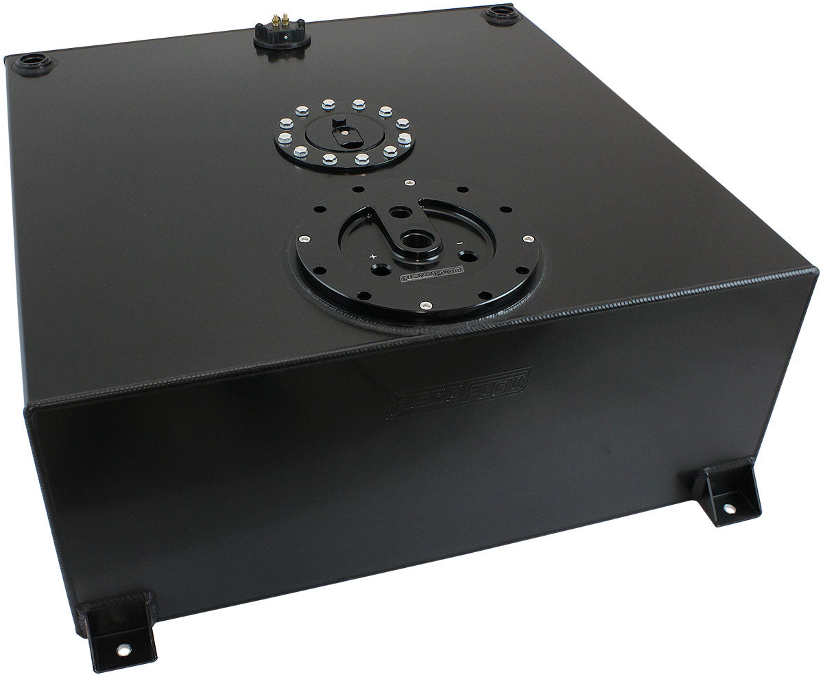 Aeroflow AF85-4090ASBLK Alloy Fuel Cell 100L 3 X Pumps26 Us Gal 60mm Triple HANger