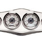 Billet Specialties BS36535 Trim Style 6 Gauge Dash Panel - Polished suit X2 3-3/8" & X4 2-1/16" Gauges