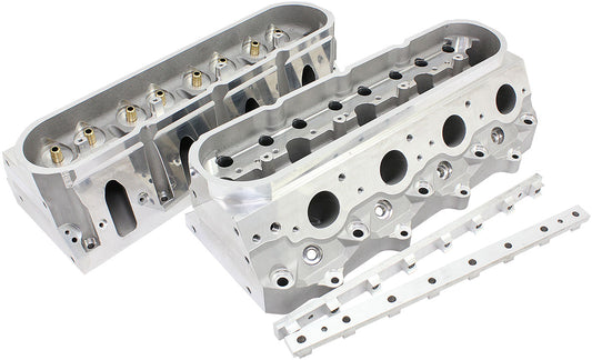Aeroflow AF95-0406 Gm LS 240Cc Alumin Heads Bare 68Cc Suit 3.90" Bore 6 Bolt Rectangle Port Af 95-0406