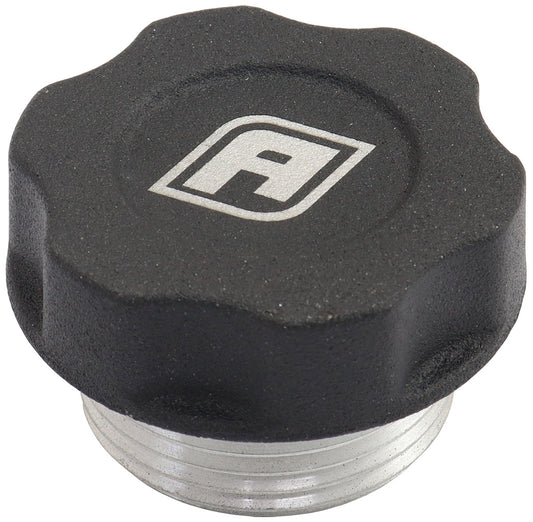 Aeroflow AF59-5019BLK Gm LS Replacement Oil Cap Blacfinish Suit All Cast Valve Covers - Af 59-5019Blk