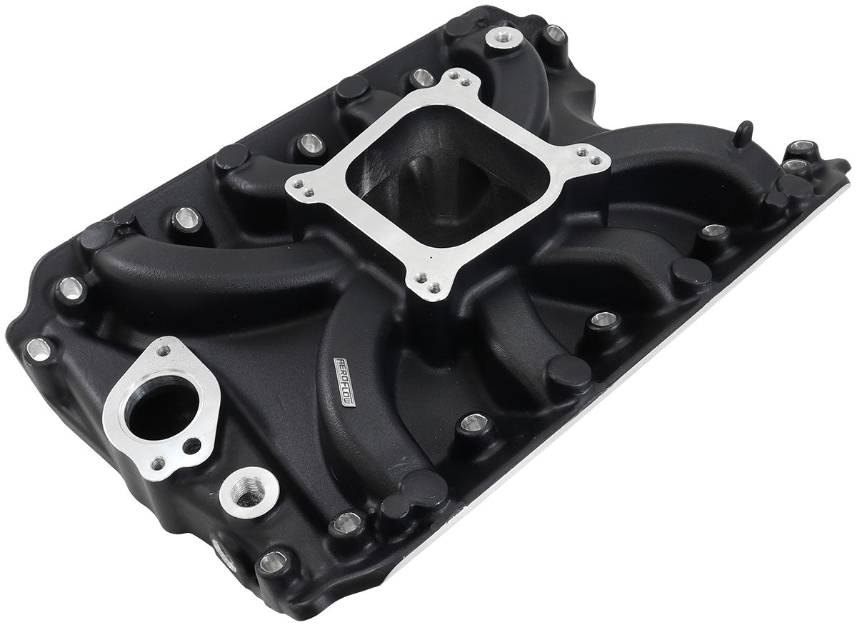 Aeroflow AF6200-4001 HOLDEN 304 VN INTAKE MANIFOLD SINGLE PLANE LOW RISE BLACK