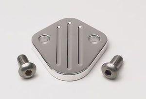 Billet Specialties BS41220 Chev BB V8 Polished Alloy Fuel Pump Block Off