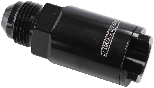 Aeroflow AF808-04BLK Push On Fuel Fitting LS & Lt 1/2" Hose to -8AN