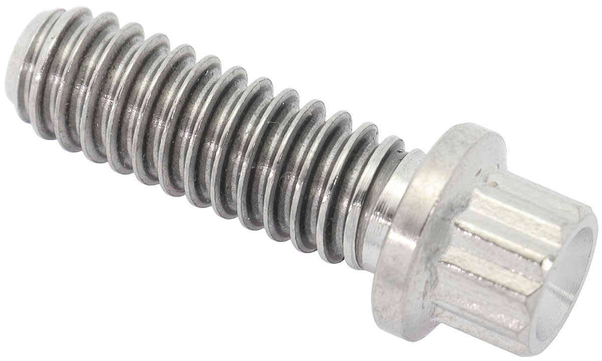 Aeroflow AF3511-0750 1/4" UNC TITANIUM BOLT 0.750" UHL 12 POINT SINGLE 1/4-20"