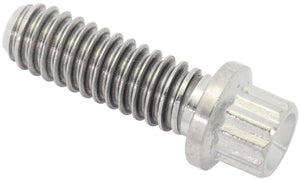 Aeroflow AF3511-0750 1/4" UNC TITANIUM BOLT 0.750" UHL 12 POINT SINGLE 1/4-20"