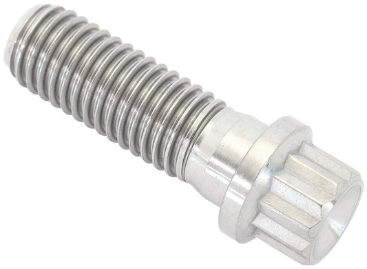 Aeroflow AF3504-1181 M10x1.50 TITANIUM BOLT 30mmUHL12 POINT SINGLE M10 x 1.50mm