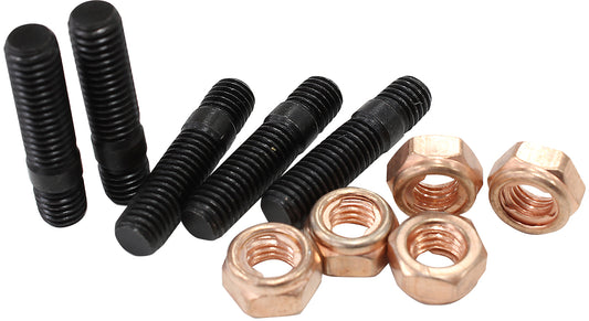 Aeroflow AF8059-1000 Turbo Stud & Nut Kit M8X1.25mm5 Studs 5 Nuts M8 X 1.25mm
