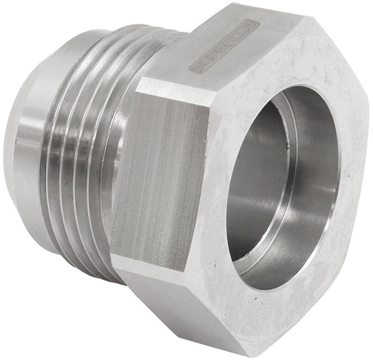 Aeroflow AF999-16SSH Stainless Hex Weldon Male Bungsuits 1' Hard Line -16AN Male