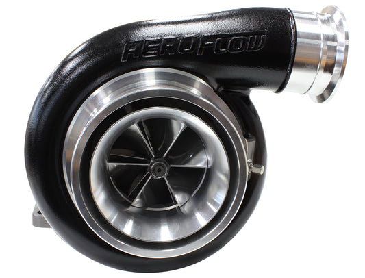 Aeroflow AF8005-6011BLK Boosted 8888 1.32 T6 Twinentryv-Band Outlet Bb S475 Black
