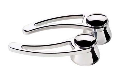 Billet Specialties BS45320 Polished Interior Door Handles suit Ford Pre 1948