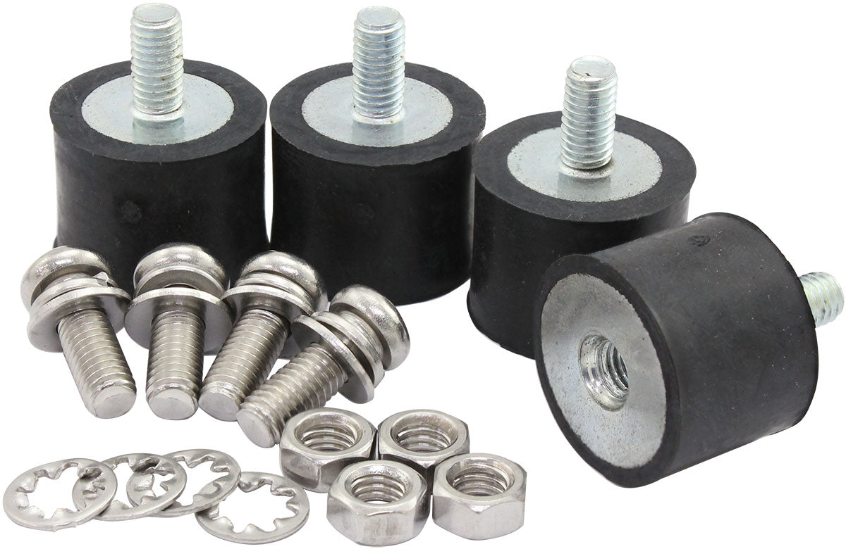 Aeroflow AF4040-6424 Vibration Mounts Pack Of 4 Suit Digtial Ignitio 4040-6425Control Aeroflow - Af4040-6424