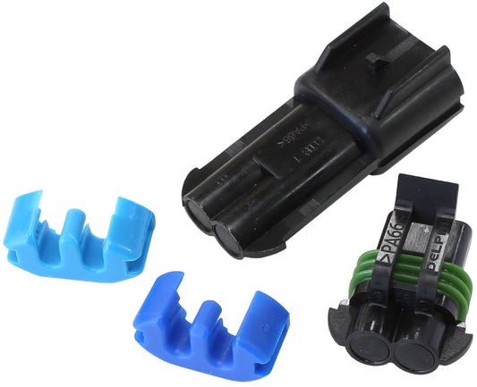Aeroflow AF49-1557 Delphi walbro Ti blank off plug female & male connector