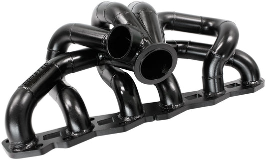 Aeroflow AF8207-6000 for Nissan RB30 GT30 VBAND MANIFOLD TURBO HIGH MOUNT 50mm