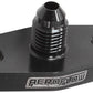 Aeroflow AF463-08 Turbo Oil Feed Adapter -4AN 38-44mm Hole Centres O-Ring