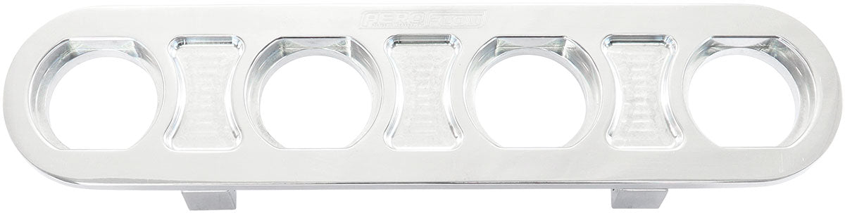 Aeroflow AF88-2021 BILLET BULKHEAD PLATE 4 PORT MODULAR UNIVERSAL POLISHED AN AC Aeroflow - AF 88-2021