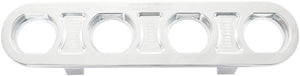Aeroflow AF88-2021 BILLET BULKHEAD PLATE 4 PORT MODULAR UNIVERSAL POLISHED AN AC Aeroflow - AF 88-2021