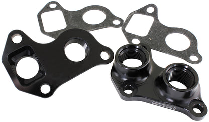 Aeroflow AF64-2241 Gm LS Water Pump Plates Adapter Block -10Orb (pair)