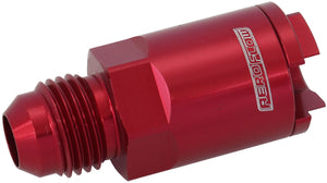 Aeroflow AF808-01R PUSH ON FUEL FITTING LS1 LTI 5/16 RETURN SIDE RED -6AN
