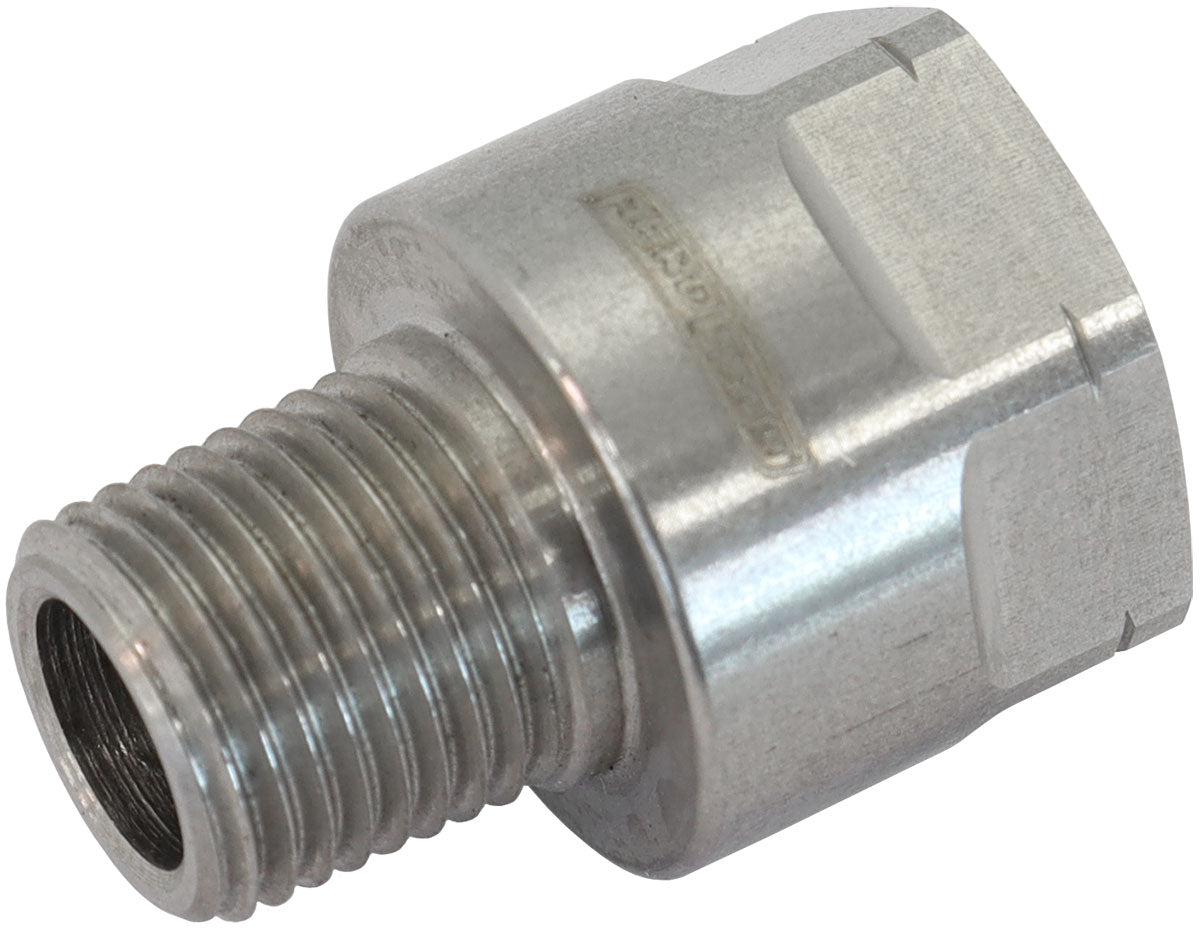 Aeroflow AF912-M10-02SS M10X1.0 PIPE REDUCER TO MALE 1/8" BSP STAINLESS STEEL BOSCH