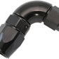 Aeroflow AF573-08-06DBLK Stepped 90 Degree End -8 Hose
