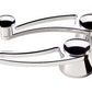Billet Specialties BS46520 Traditional Interior Window Crank Handles - Polished suit Gm & Ford 1949-On With 1/2" Round Spline, 3-3/4" Length (pair)