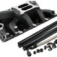 Aeroflow AF6210-4003 Holden 304 EFI Intake Manifolddual Plane Air Gap Black Vn