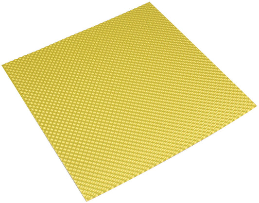 Aeroflow AF91-4580G 12" X 12" Aluminium Embossed Heat Shield Cut or Fold Gold
