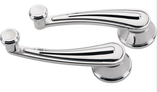 Billet Specialties BS46528 Polished Window Handles suit Gm/Ford 1949 0N