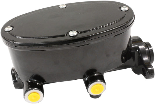 Aeroflow AF300-161BLK Brake TANdem Master Cylinder 1-1/8" Bore Cast Alumin Black