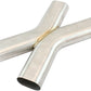 Aeroflow AF9408-3000 3" X Pipe Oval Exhaust Tube 45 Degree Bends 304 S/Steel