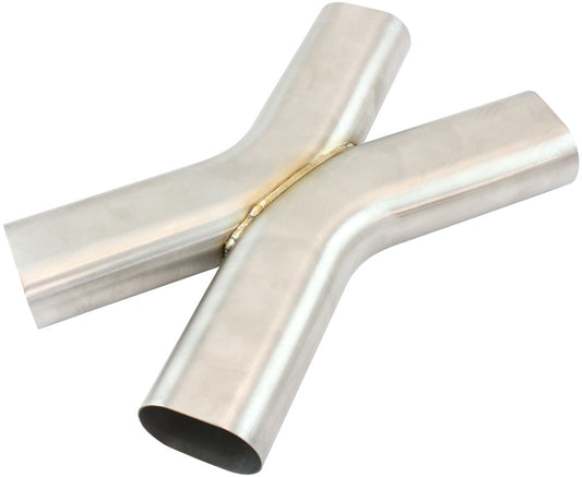 Aeroflow AF9408-3000 3" X Pipe Oval Exhaust Tube 45 Degree Bends 304 S/Steel