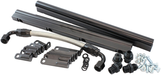 Aeroflow AF6999-5000 Gm LS Fuel Rail Kit EFI IntakeManifold Cathedral Port LS1 LS2 Aeroflow - Af6999-5000