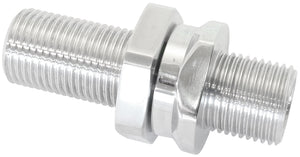Aeroflow AF88-2010 BILLET BULKHEAD INSERTS #6 AC FITTING BOTH SIDES POLISHED