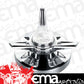 Billet Specialties BS52425 Wheel Knock-Offs - Polished Large Fluted Deep Spinner suit Legacy & Dragster Wheels (pair)