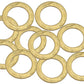Aeroflow AF181-11 Brass Crush Washer Metric M11 11mm ID Suit -4AN 7/16" 10 Pac