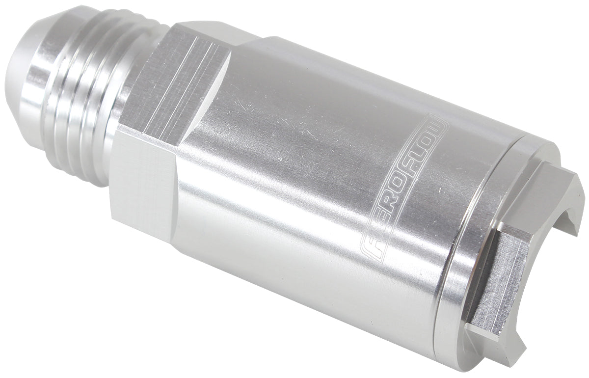 Aeroflow AF808-04S Push On Fuel Fitting LS & Lt 1/2" Hose to -8AN