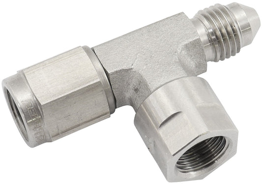 Aeroflow AF140-M10-04SS Straight Female - Male -4AN Stainless With M10 Port Bosch