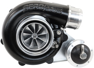 Aeroflow AF8005-3076BLK BOOSTED B5455.82 T3 INTERNAL 5 BOLT OUTLET G30 660 BLACK