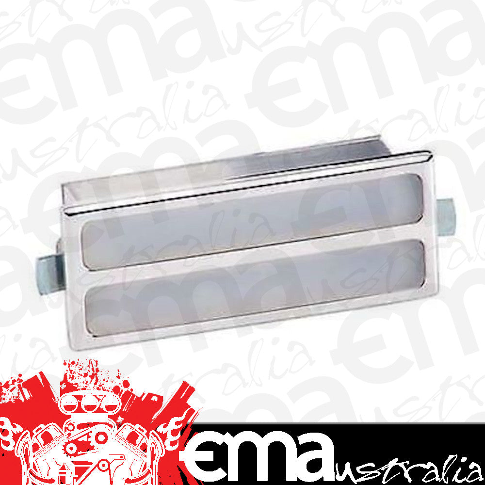 Billet Specialties BS60120 Polished Alloy Rectangular Interior Light 3.625 X1.5"