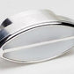 Billet Specialties BS60320 Polished Alloy Oval Interior Light Clear 4" X 2"