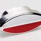 Billet Specialties BS60420 Polished Alloy Oval Interior Light Clear/Red 4" X 2"