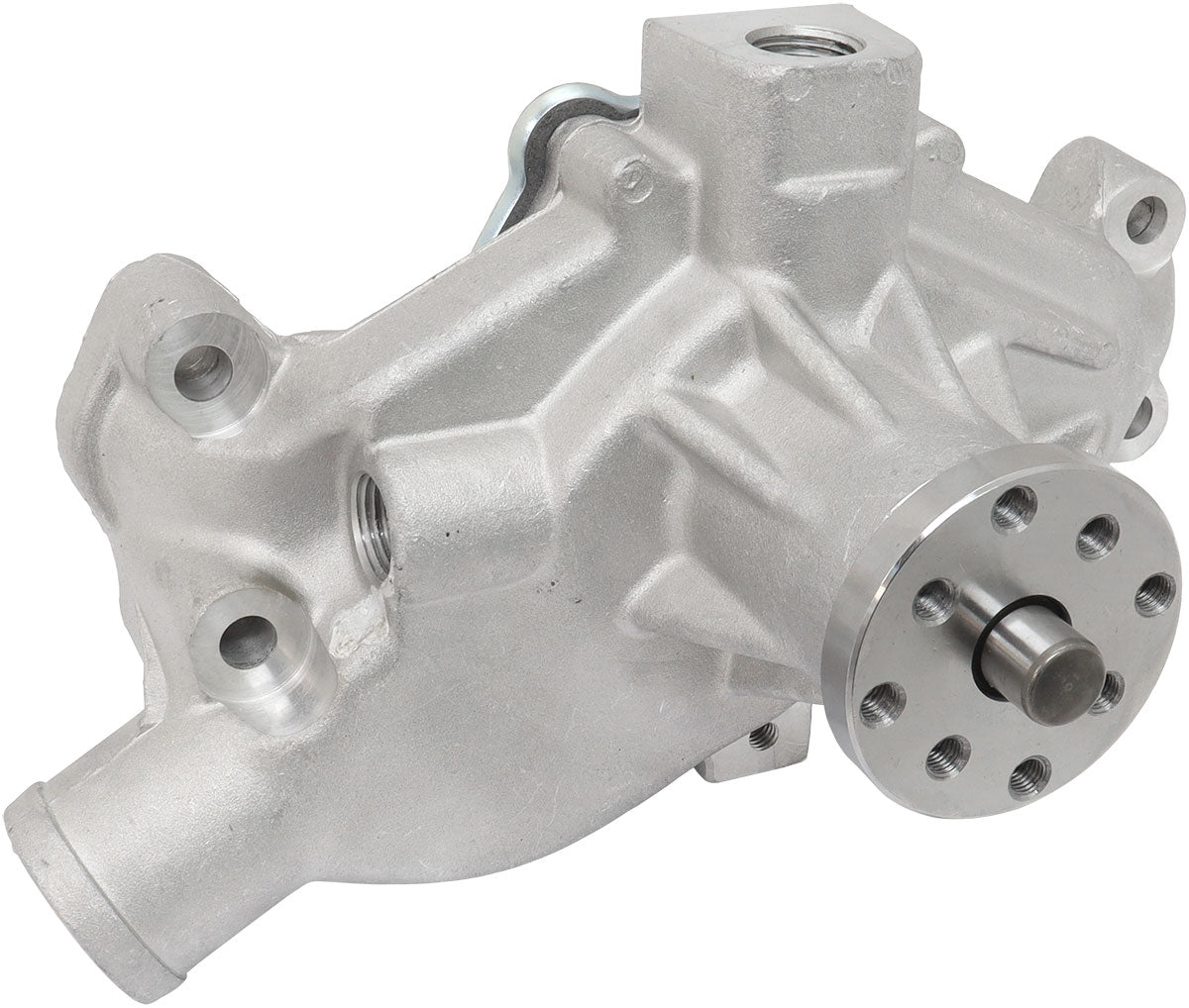SMALL BLOCK CHEV SHORT WATER PUMP NATURAL CAST SBC Aeroflow - AF 64-2350