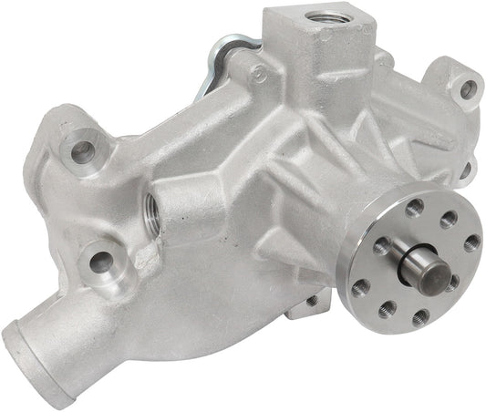 SMALL BLOCK CHEV SHORT WATER PUMP NATURAL CAST SBC Aeroflow - AF 64-2350