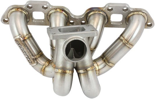 Aeroflow AF8445-7000 Nissan Sr20 T3 Turbo Manifold S/S High Mount 45mm Wastegate