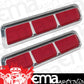 Billet Specialties BS61730 Polished Segmented 3 Panel Taillights suit '69 Camaro
