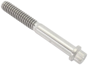 Aeroflow AF3511-2000 1/4" UNC TITANIUM BOLT 2.00" UHL 12 POINT SINGLE 1/4-20"