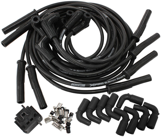 Aeroflow AF4030-32139 Universal Black Spark Plug Leads LS1 LS2 LS3 90 Degree Gm Aeroflow - Af 4030-32139